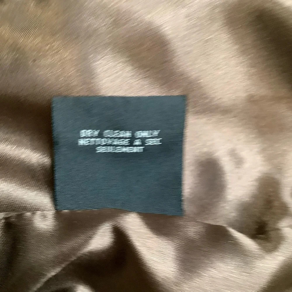 LE CHATEAU Faux Fur Mink Zip Vest Size S - Picture 13 of 15